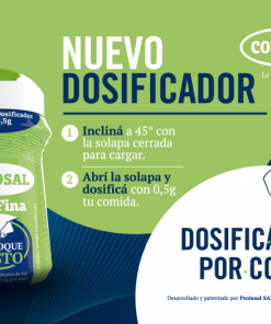 Alternative view of Salero Dosis Flip Light - Caja 20 unid.