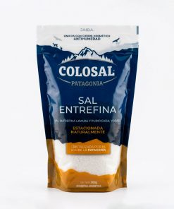 Doypack Sal Entrefina Colosal Patagonia - Caja 20 unid.
